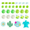 Summer Theme Food Grade Eco-Friendly Silicone Beads SIL-TA0002-72-3