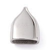 Tarnish Resistant 304 Stainless Steel Cord Ends STAS-K220-01C-P-1