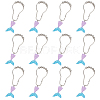 12Pcs Iron Shower Curtain Rings for Bathroom HJEW-OC0001-20-1