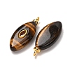 Natural Tiger Eye Pendants GG-CBAA798-04G-07-3