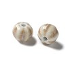 Vintage Porcelain Pumpkin Beads PORC-L080-H08-2