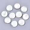 Natural Trochid Shell/Trochus Shell Cabochons SSHEL-N034-71-1