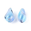 Transparent Handmade Blown Glass Globe Beads X-GLAA-T012-54A-2