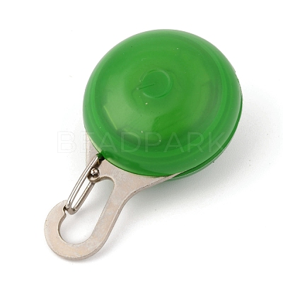Plastic & Iron LED Collar Light AJEW-P080-05-1