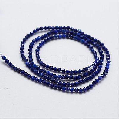 Natural Lapis Lazuli Bead Strands G-G663-48-4mm-1