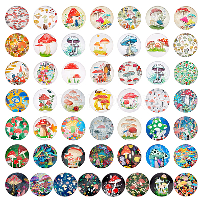 Glass Cabochons GLAA-PH0002-28B-1