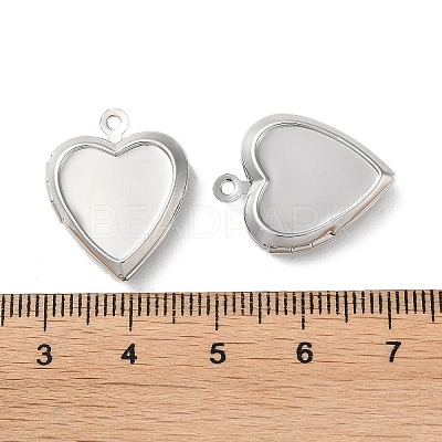 Rack Plating Brass Locket Pendants KK-G489-03P-1
