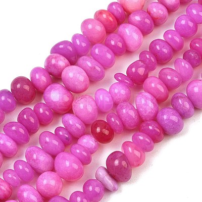 Dyed Natural White Jade Beads Strands GG-CBACF26-A03-04-1