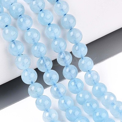 Natural Quartz Beads Strands G-T144-6mm-10A-1