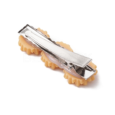 Iron Flat Alligator Hair Clips PHAR-JH00129-1