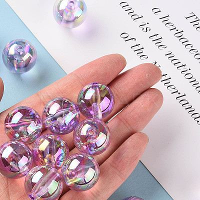 Transparent Acrylic Beads LS-MACR-S370-B20-746-1