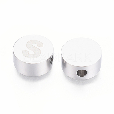 Tarnish Resistant 304 Stainless Steel Beads STAS-I126-02P-S-1