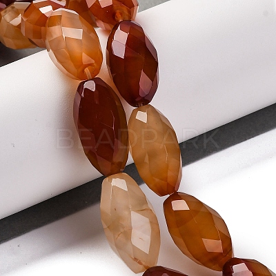 Natural Carnelian Beads Strands G-G177-A01-01-1