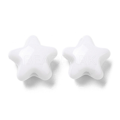 Opaque Acrylic Beads OACR-C016-30-1