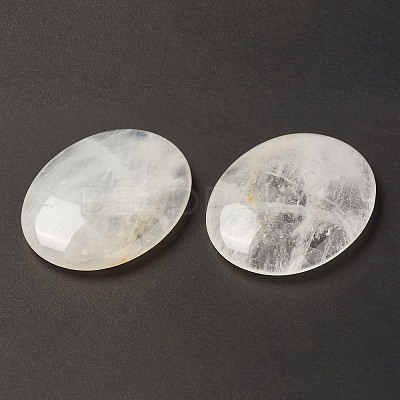 Natural Quartz Crystal Worry Stone for Anxiety Therapy X-G-B036-01D-1