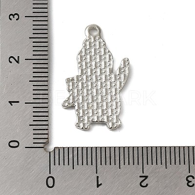 Winter Theme Alloy Enamel Pendants ENAM-M002-04D-P-1