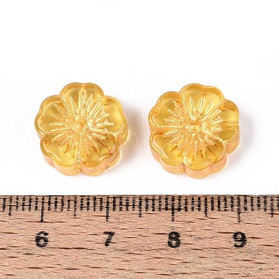 Transparent Glass Beads GLAA-N055-01C-1