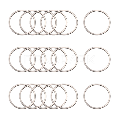 Tarnish Resistant 304 Stainless Steel Linking Ring STAS-S079-12A-1