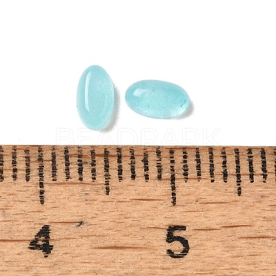 Natural White Jade Dyed Cabochons G-F772-01A-04-1