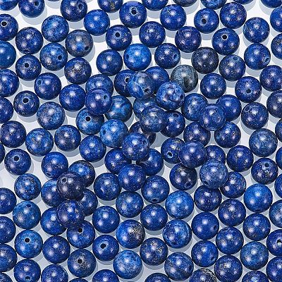 Natural Lapis Lazuli Beads G-NB0001-03-1