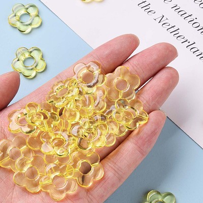 Transparent Acrylic Bead Frames TACR-S154-29B-85-1