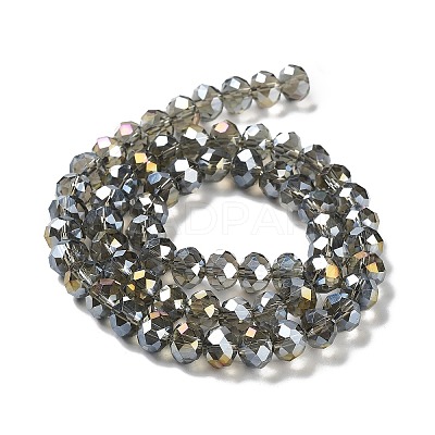 Electroplate Glass Beads Strands EGLA-A034-T2mm-B19-1