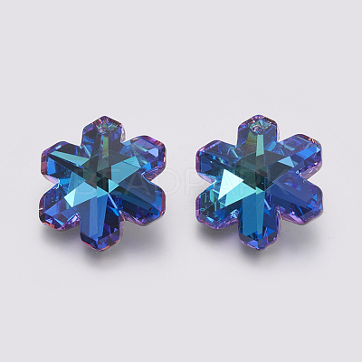 K9 Glass Rhinestone Pendants GLAA-K034-H04-1