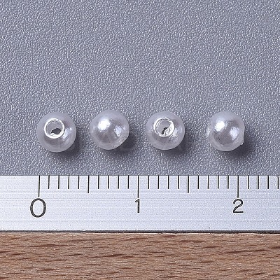 Imitated Pearl Acrylic Beads LS-X-PACR-4D-1-1