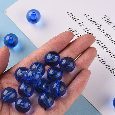 Transparent Acrylic Beads X-MACR-S370-A16mm-751-1