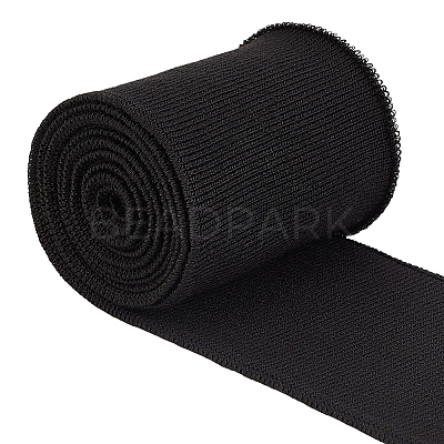 Mercerized Cotton Elastic Ribbon OCOR-WH0008-126B-1