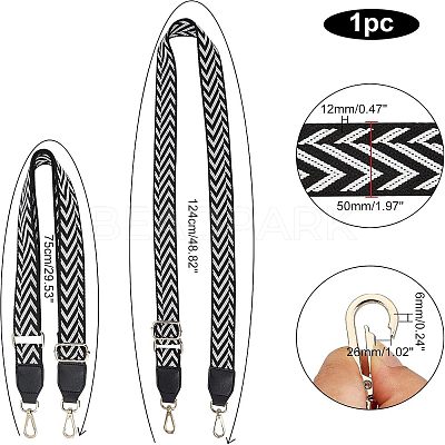 Adjustable Cotton Bag Handles FIND-WH0053-50KCG-B-1