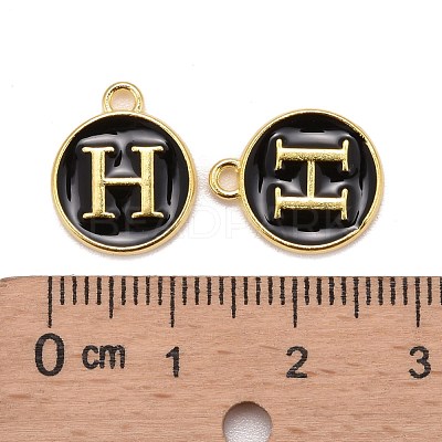 Golden Plated Alloy Charms ENAM-S118-02H-1