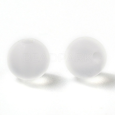 Transparent Acrylic Ball Beads FACR-R021-6mm-16-1