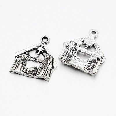 Tibetan Style Alloy Pendants LS-TIBEP-O011-07-1
