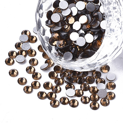 Glass Rhinestone Flat Back Cabochons RGLA-S002-08SS-21-1