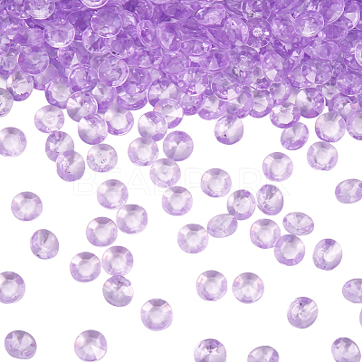 1000Pcs Acrylic Rhinestone Pointed Back Cabochons GACR-SP0001-01C-1