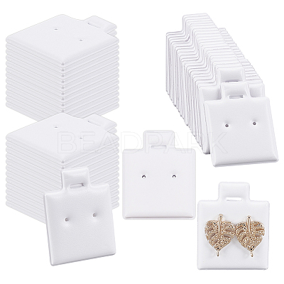 PVC Earring Organizer Display Stands for Jewelry Display Rack EDIS-WH0011-06C-1