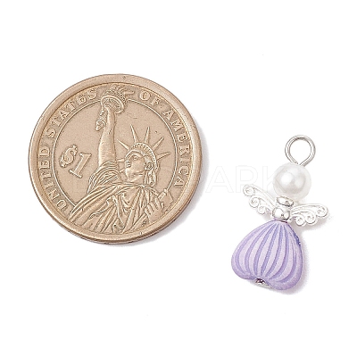 ABS Plastic Imitation Pearl Beads Pendants PALLOY-JF04125-1