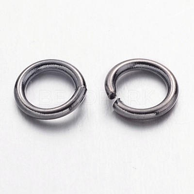 Brass Open Jump Rings JRC6MM-B-1