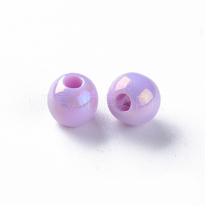 Opaque Acrylic Beads MACR-S370-D6mm-A03-1