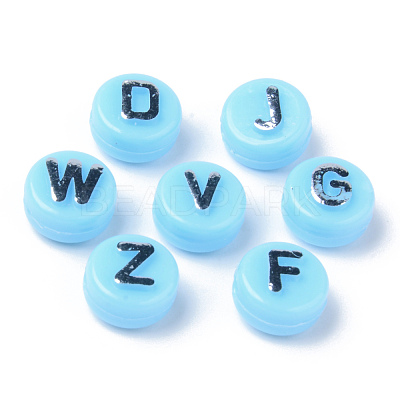 Opaque Acrylic Beads MACR-S273-49A-1