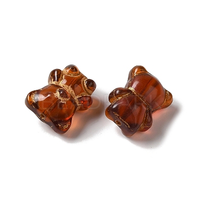 Transparent Lampwork Beads LAMP-P065-06A-02-1