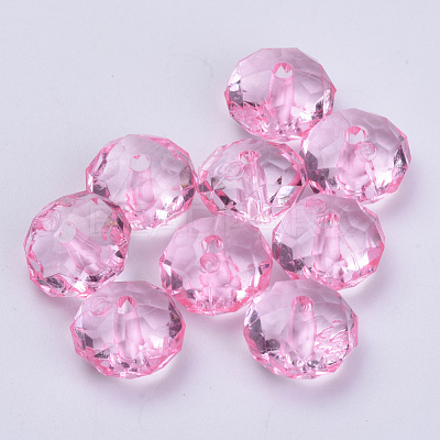 Transparent Acrylic Beads TACR-Q258-10mm-V-1