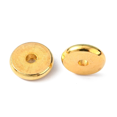 Brass Spacer Beads X-KK-E357-8mm-G-1