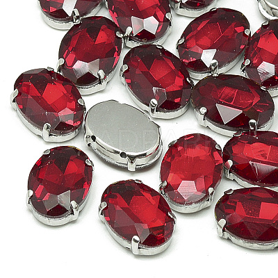 Sew on Rhinestone RGLA-T091-6x8mm-07P-1