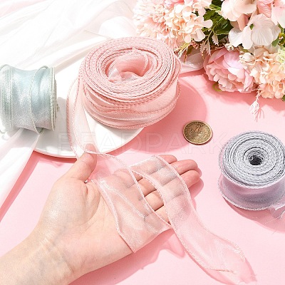 1 Roll Fishtail Yarn Iridescent Ribbon for Bowknot Making OCOR-YW0001-14A-1