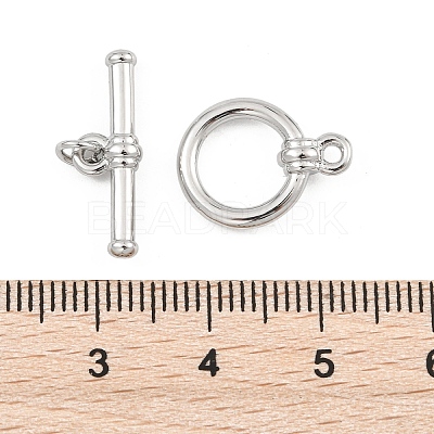 SHEGRACE Brass Toggle Clasps XGR0122P-136P-1