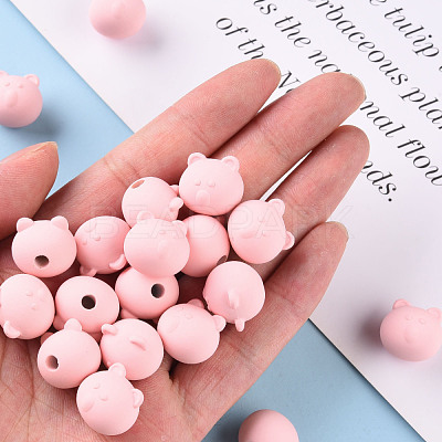 Acrylic Beads OACR-S039-06-26-1