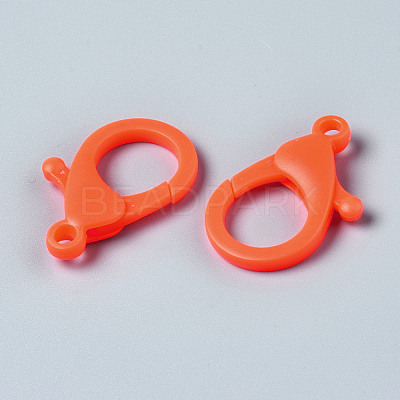 Plastic Lobster Claw Clasps KY-ZX002-01-B-1