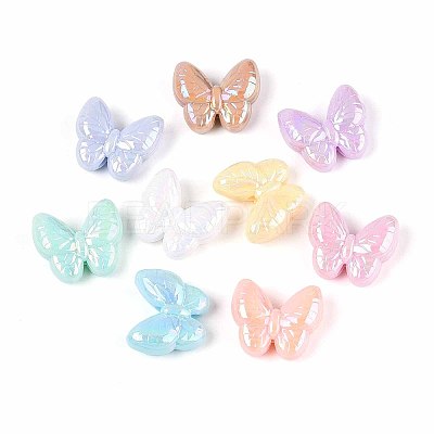 Opaque Acrylic Beads OACR-N150-14-1